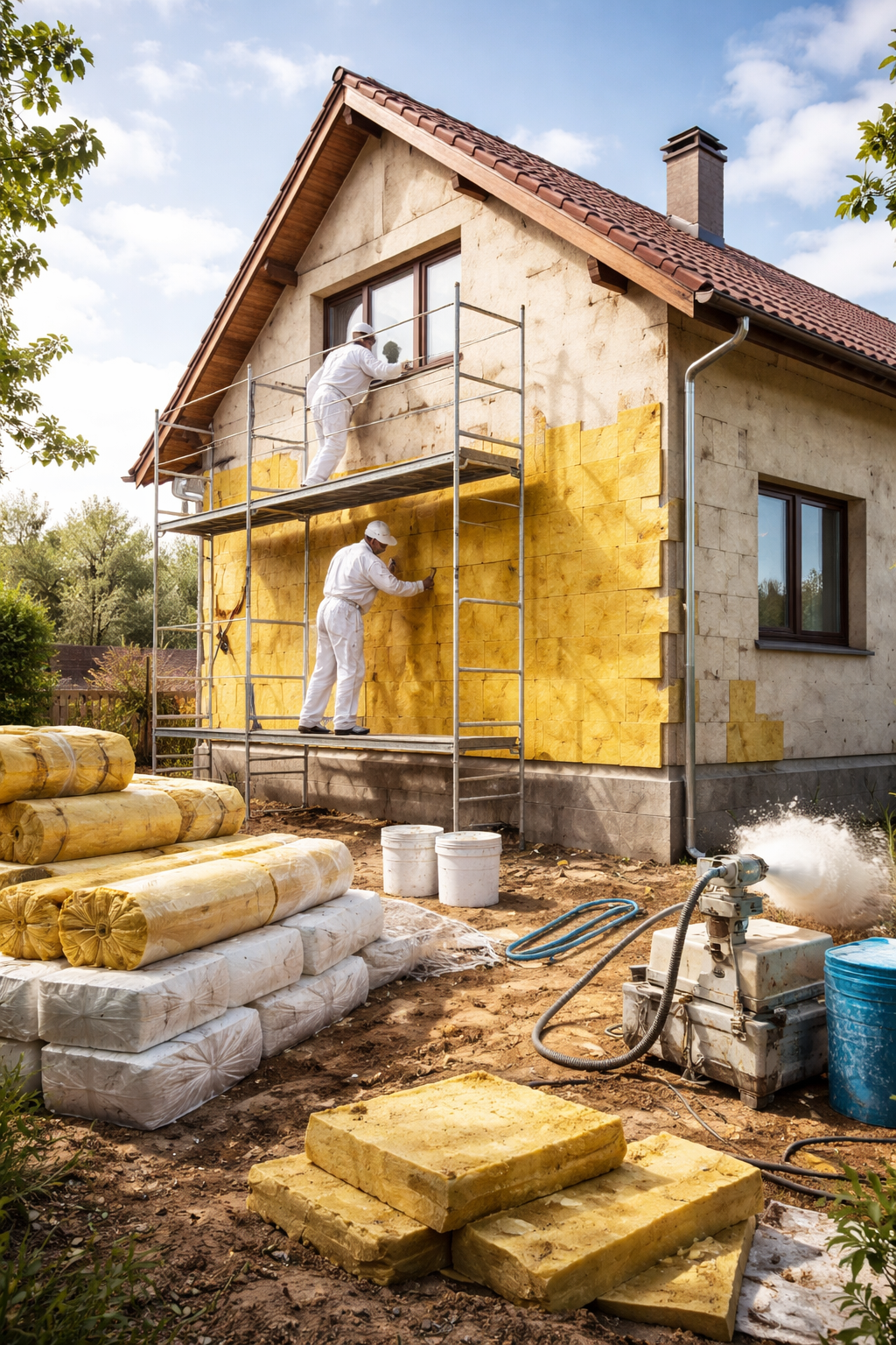 Профессиональное утепление домов в Новосибирске — тепло, надежность, экономия