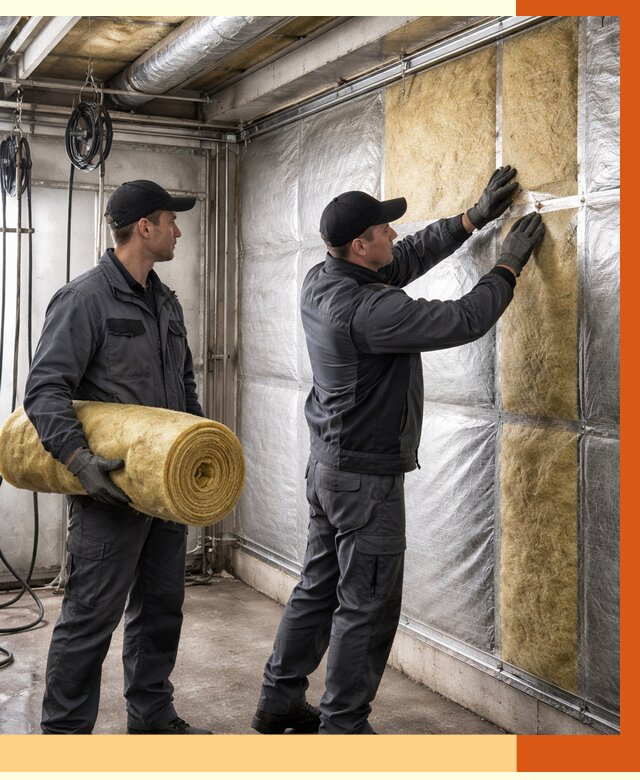 Утепление автомойки в Новосибирске от 8641 руб./м2 — комплексное утепление под ключ | ТепломастерНвс