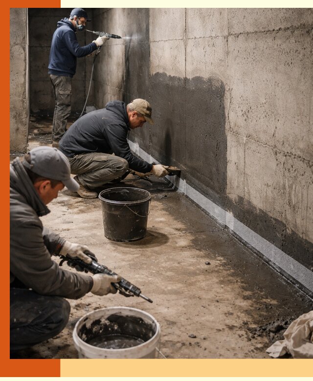 Гидроизоляция подвала в Новосибирске — комплексная защита от влаги